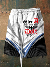 Herren Wer A sagt Muss Auch Dolf Sagen Shorts